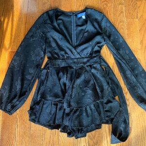 Blue Rain Romper Dress XS